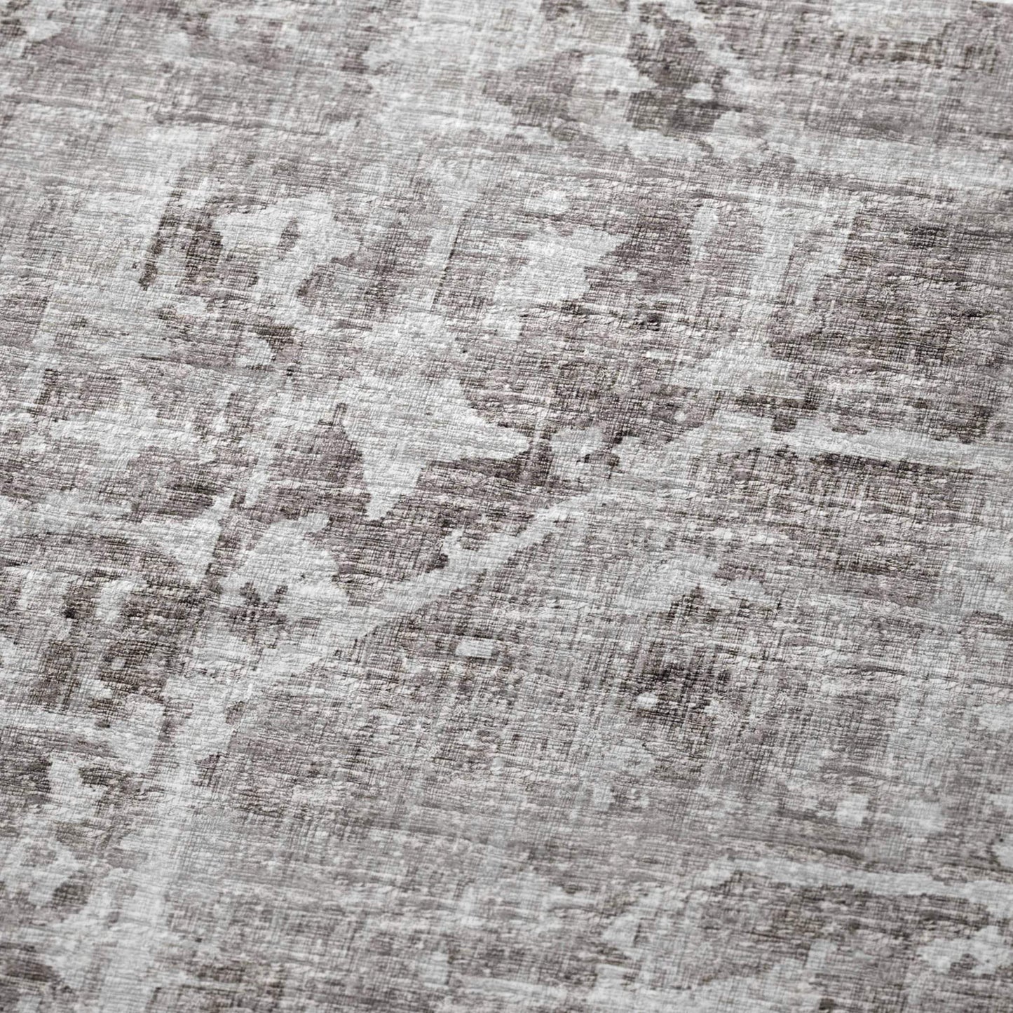 50" X 70" Gray And Charcoal Damask Polyester Woven Plush Throw Blanket - HomeRoots - Flyclothing LLC