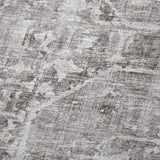 50" X 70" Gray And Charcoal Damask Polyester Woven Plush Throw Blanket - HomeRoots - Flyclothing LLC