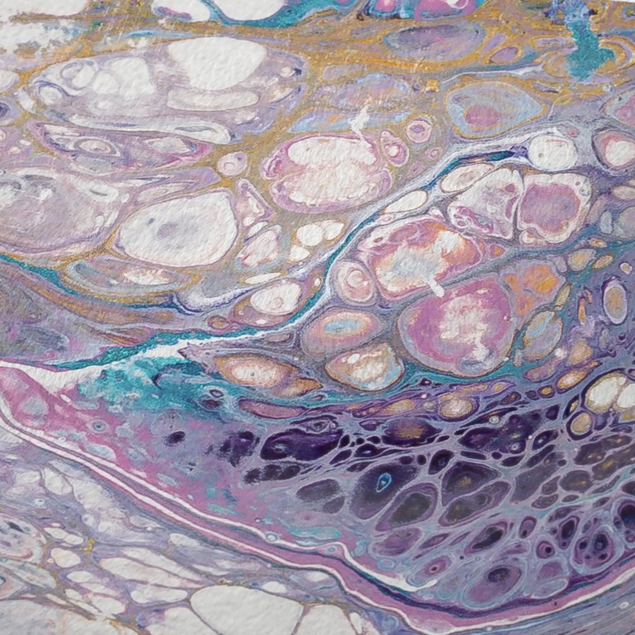 50" X 70" Purple Ivory And Teal Abstract Microfiber Plush Throw Blanket - Homeroots - Flyclothing LLC