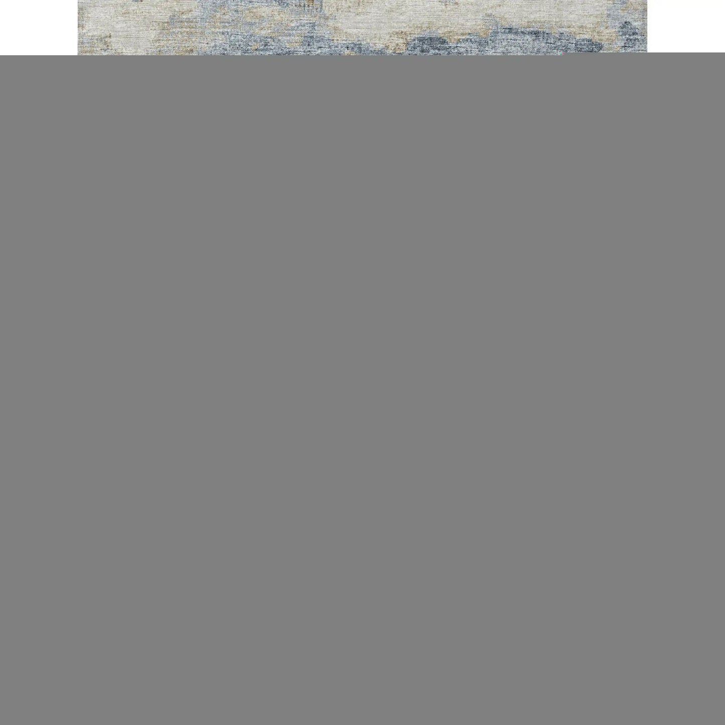 50" X 70" Blue Gold And Silver Abstract Microfiber Plush Throw Blanket - Homeroots - Flyclothing LLC