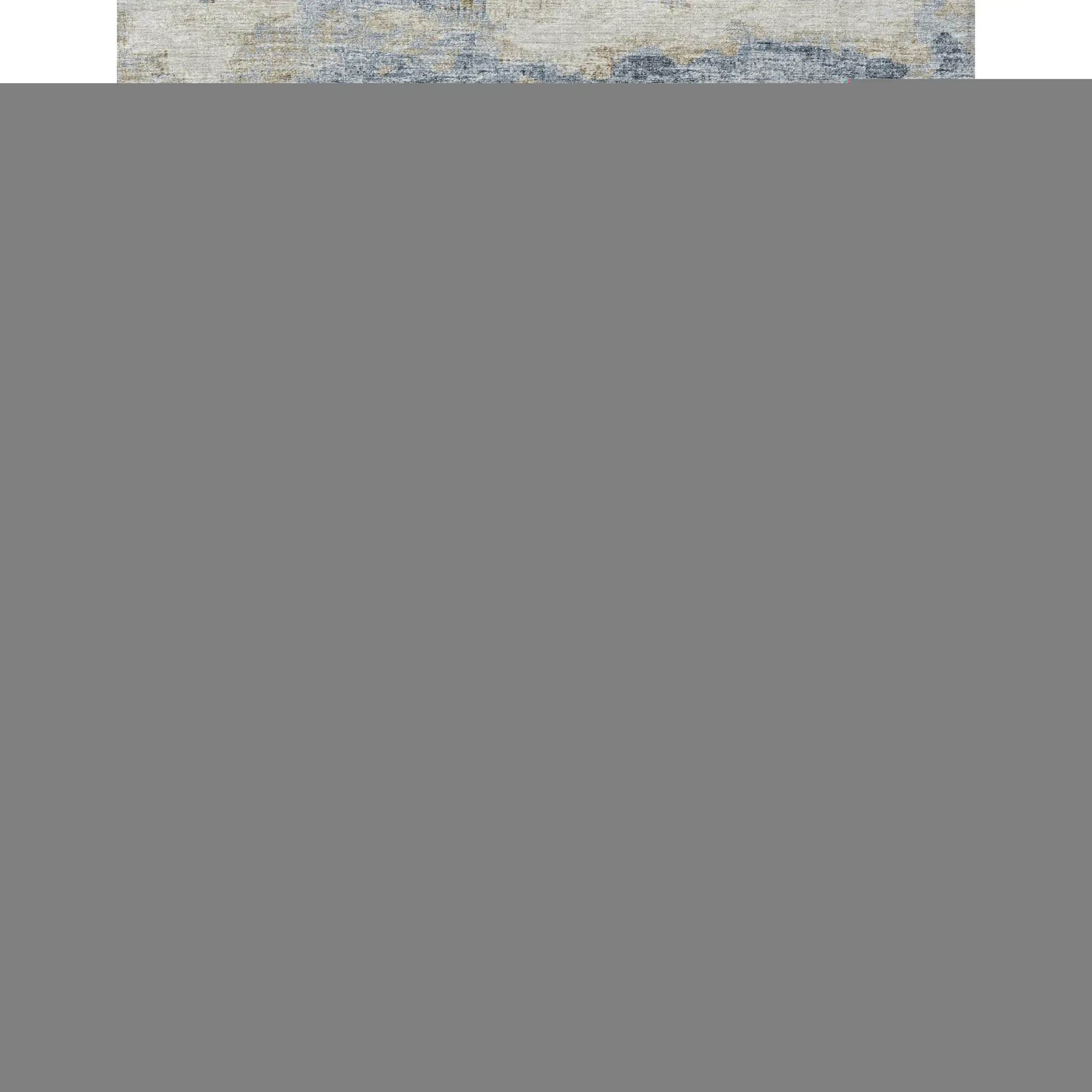 50" X 70" Blue Gold And Silver Abstract Microfiber Plush Throw Blanket - Homeroots - Flyclothing LLC