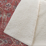 50" X 70" Red Pewter And Beige Damask Microfiber Plush Throw Blanket - Homeroots - Flyclothing LLC