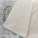 50" X 70" Linen Coffee And Teal Floral Microfiber Plush Throw Blanket - Homeroots - Flyclothing LLC