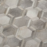 50" X 70" Gray And Ivory Geometric Microfiber Plush Throw Blanket - Homeroots - Flyclothing LLC