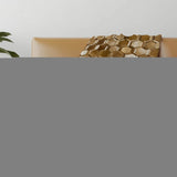 50" X 70" Brown And Beige Geometric Microfiber Plush Throw Blanket - Homeroots - Flyclothing LLC