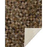50" X 70" Brown Beige And Ivory Geometric Microfiber Plush Throw Blanket - Homeroots - Flyclothing LLC