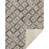 50" X 70" Gray And Brown Geometric Microfiber Plush Throw Blanket - Homeroots - Flyclothing LLC