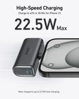 Anker Nano Power Bank (22.5W, Built-In USB-C Connector) - Anker - Flyclothing LLC