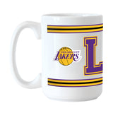 LA Lakers 15oz Overtime Stripe Sublimated Mug