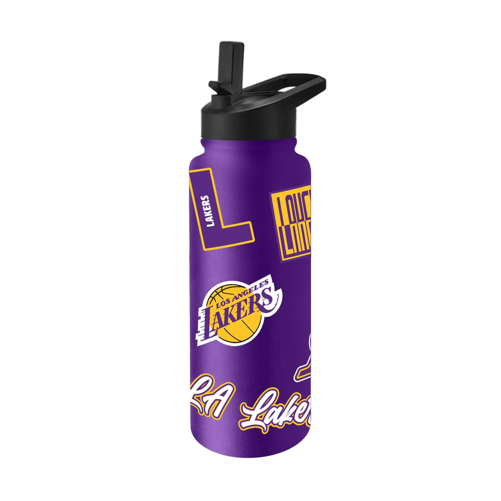 LA Lakers 34oz Dreamweave Quencher Bottle - Logo Brands - Flyclothing LLC