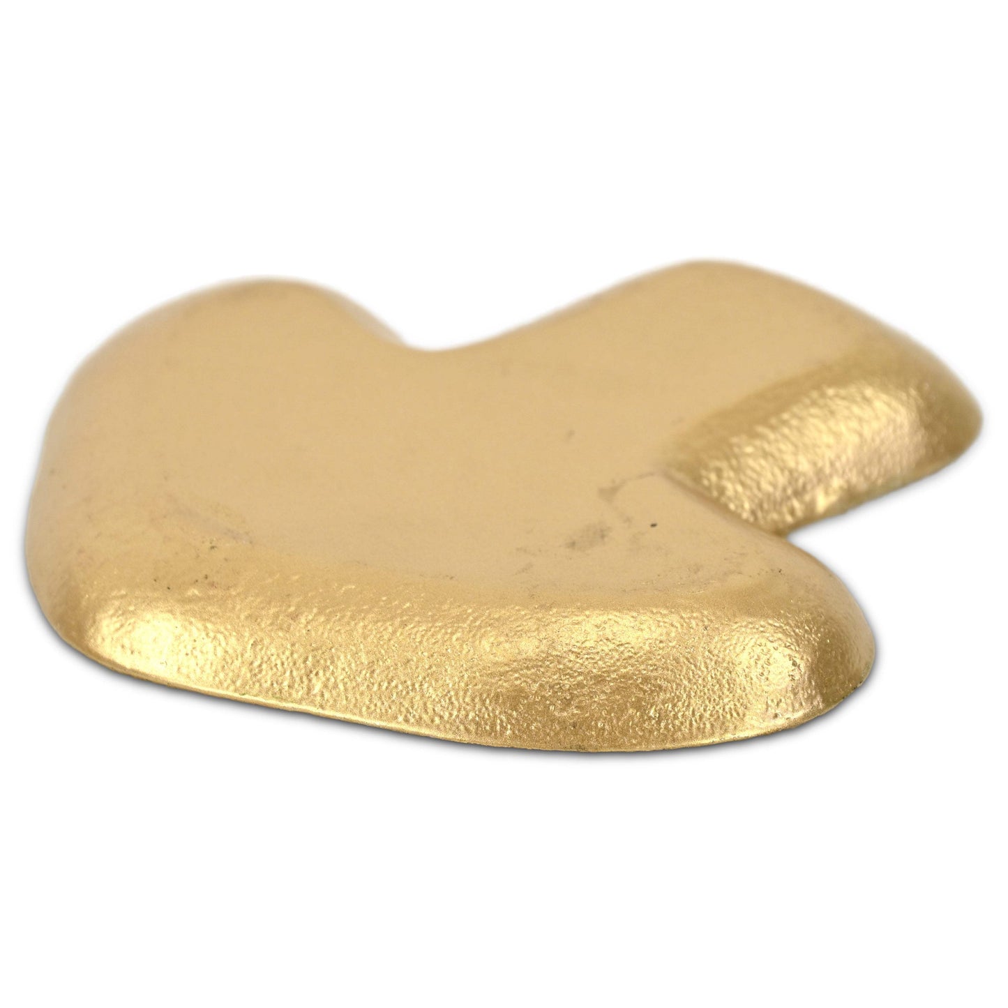 7" Gold Cast Iron Handmade Mushroom Trinket Tray - HomeRoots - Flyclothing LLC