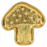 7" Gold Cast Iron Handmade Mushroom Trinket Tray - HomeRoots - Flyclothing LLC