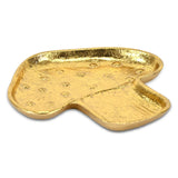 7" Gold Cast Iron Handmade Mushroom Trinket Tray - HomeRoots - Flyclothing LLC