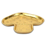 7" Gold Cast Iron Handmade Mushroom Trinket Tray - HomeRoots - Flyclothing LLC