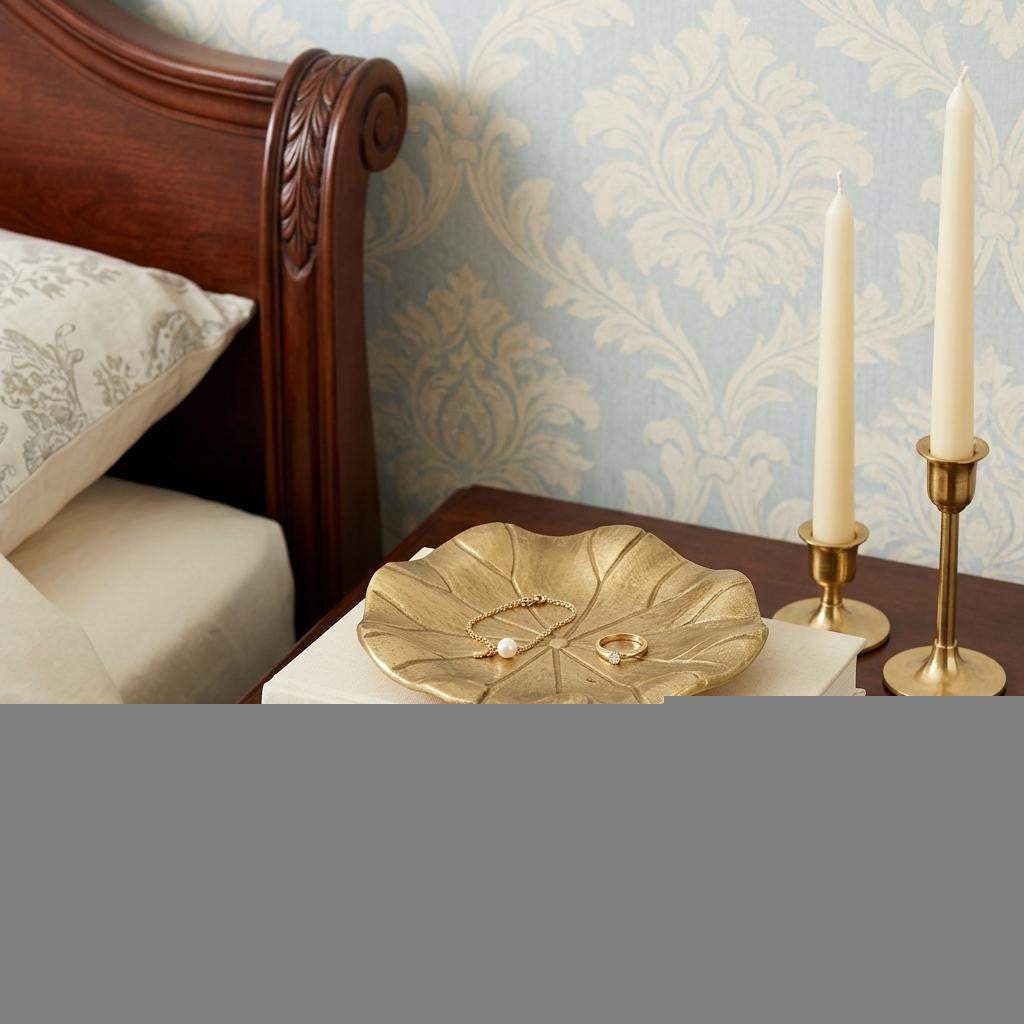 6" Gold Cast Iron Lily Pad Trinket Tray - HomeRoots - Flyclothing LLC