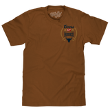 Coors Banquet Rodeo Bull Beer Front and Back T-Shirt