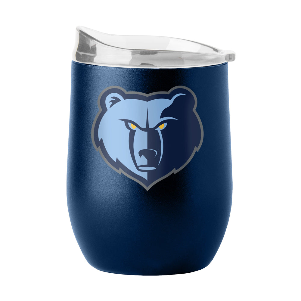 Memphis Grizzlies 16oz Flipside Powder Coat Curved Bev