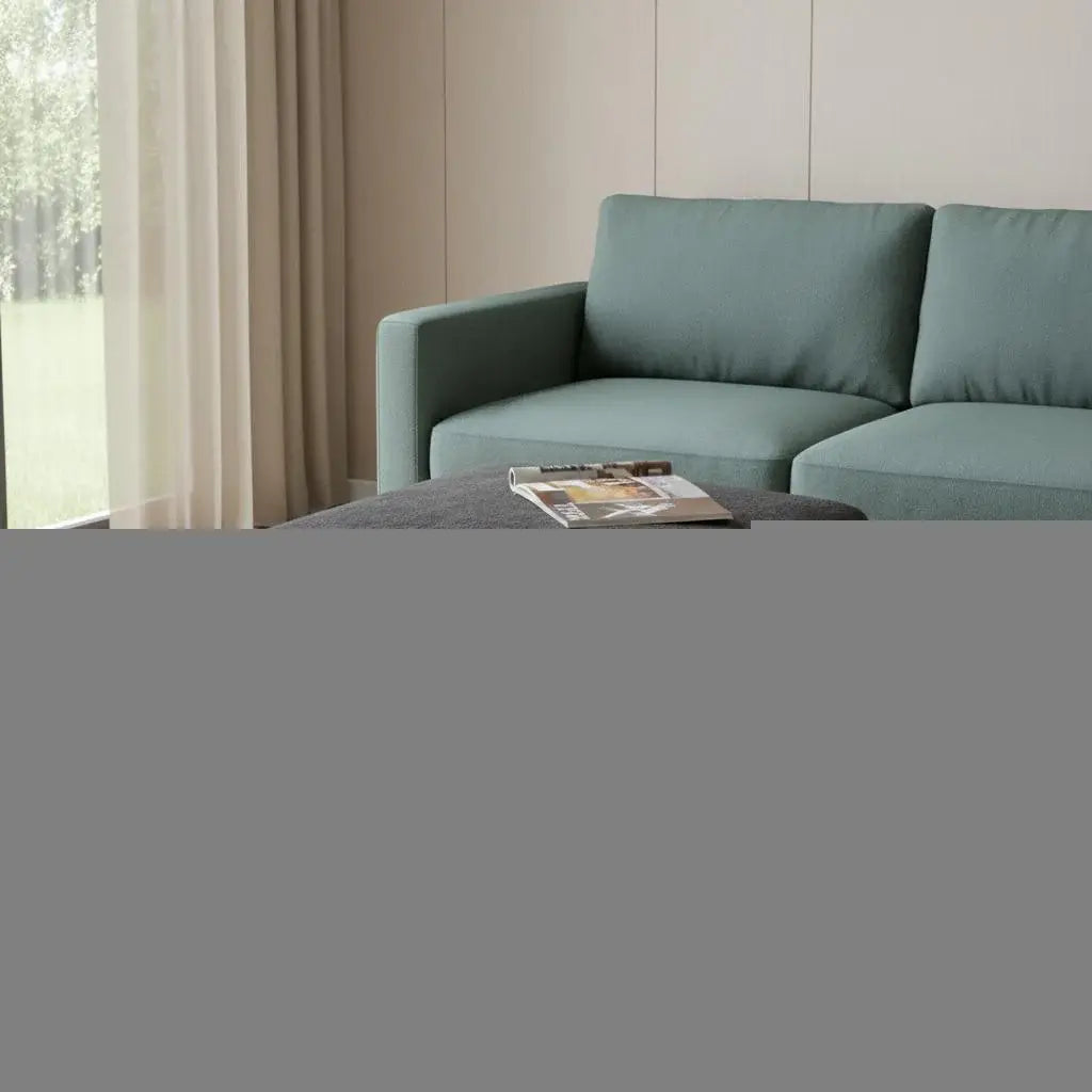 30" Gray and Black Chenille Storage Ottoman - Homeroots - Flyclothing LLC