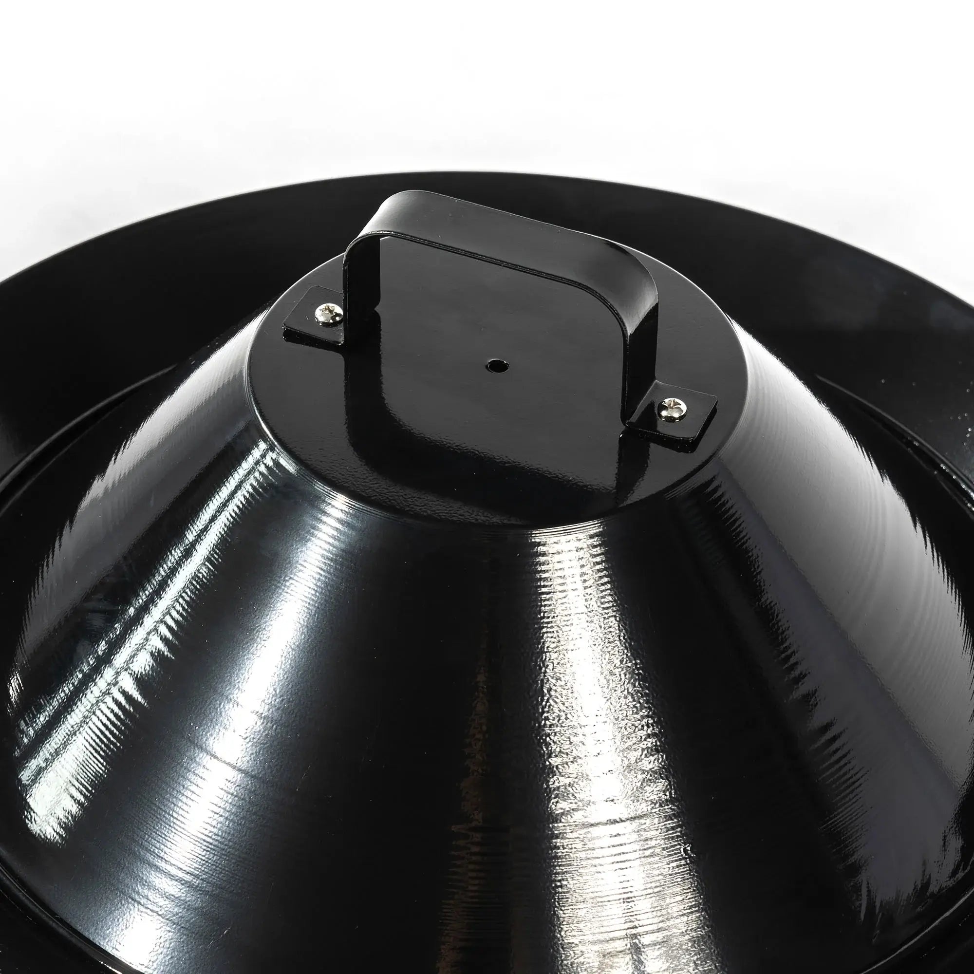 50000 BTU 19" Black Steel Propane Portable Tabletop Round Fire Pit - Homeroots - Flyclothing LLC