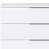 62" White Wood Six Drawer Double Dresser - Homeroots - Flyclothing LLC