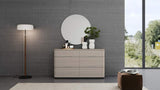 56" Oak Wood Six Drawer Double Dresser - HomeRoots - Flyclothing LLC
