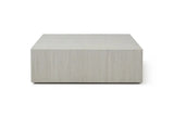 35" Beige Stone Square Block Coffee Table - Homeroots - Flyclothing LLC