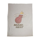 Miami Heat Oversized Logo Sublimated Sweatshirt Blanket