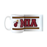 Miami Heat 15oz Overtime Stripe Sublimated Mug