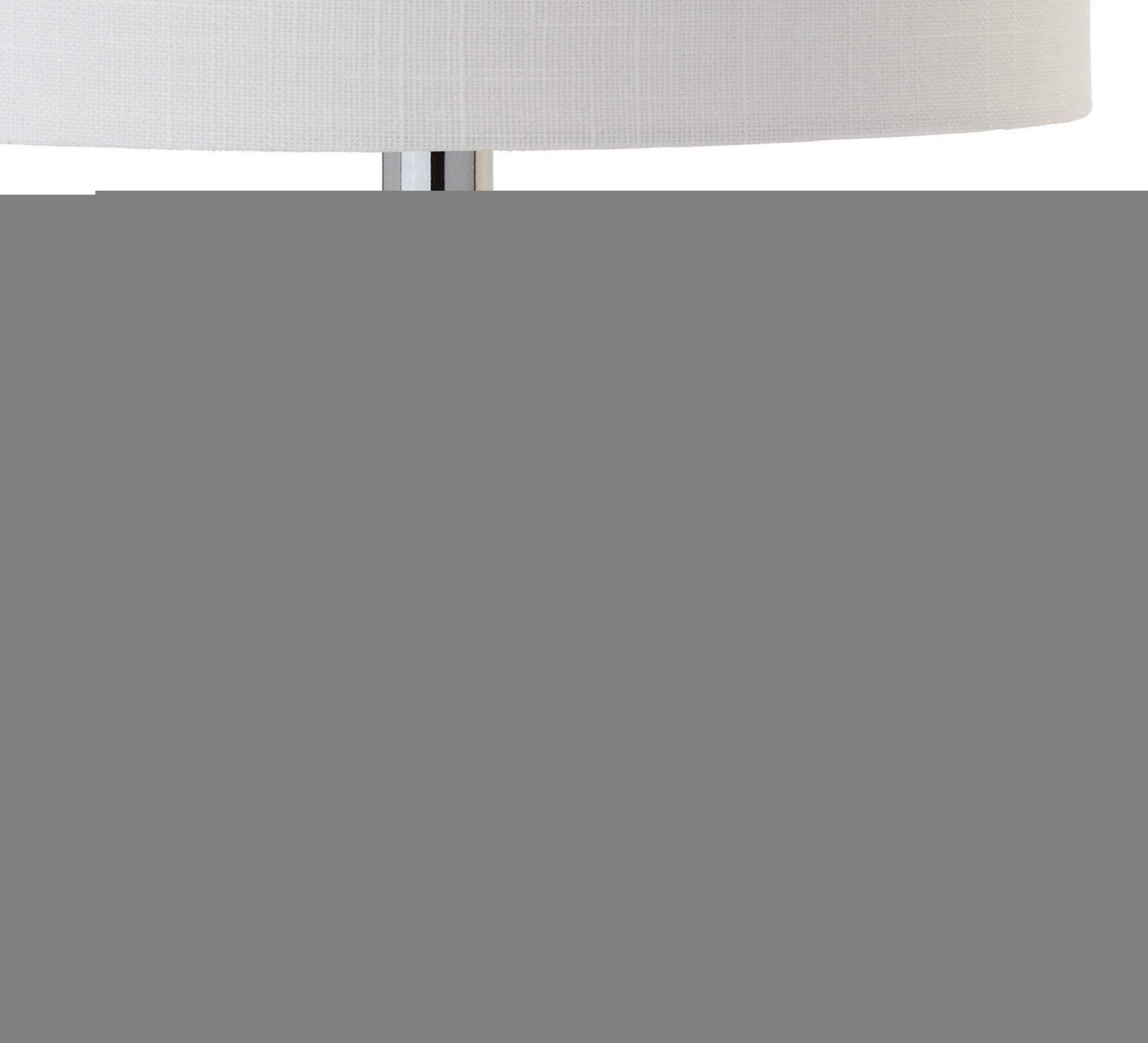 20" Turquoise And Silver Glass Gourd Table Lamp With Drum Shade - HomeRoots - Flyclothing LLC