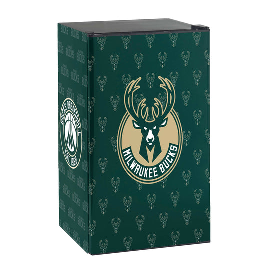 Milwaukee Bucks Counter Top Fridge - Logo Brands - Flyclothing LLC