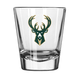 Milwaukee Bucks 2oz Logo Shot Glass