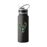 Milwaukee Bucks Global Logo 25oz SingleWall FlipTop Bottle