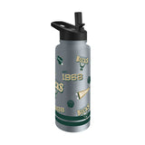 Milwaukee Bucks 34oz TJX Native Quencher Bottle - Logo Brands - Flyclothing LLC