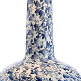 30" Blue White And Gold Gourd Table Lamp With Drum Shade - HomeRoots - Flyclothing LLC