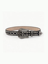 PU Leather Skull Belt - Trendsi - Flyclothing LLC