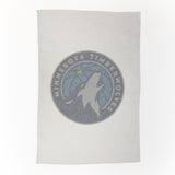 Minnesota Timberwolves Oversized Logo Sublimated Sweatshirt Blanket