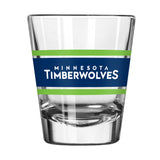 Minnesota Timberwolves 2oz Stripe Shot Glass