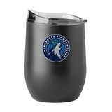 Minnesota Timberwolves 16oz Swagger Powder Coat Curved Bev