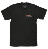 Miller High Life Girl in The Moon Beer Logo T-Shirt - Vintage Black