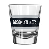 Brooklyn Nets 2oz Stripe Shot Glass