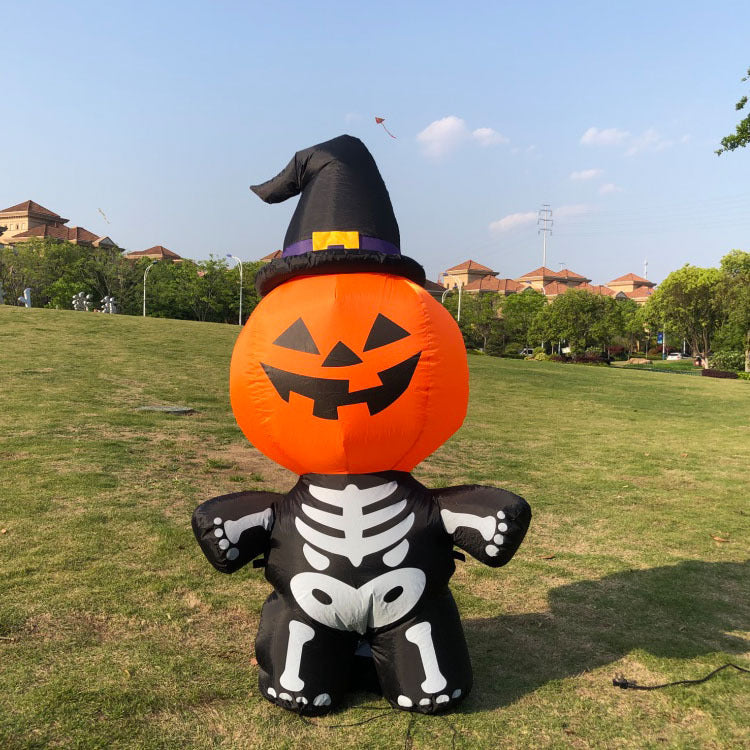 Pumpkin head spooky halloween decoration - My Store - Flyclothing LLC