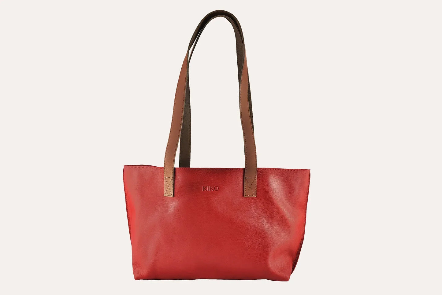 Perfect Tote Red - Kiko Leather - Flyclothing LLC