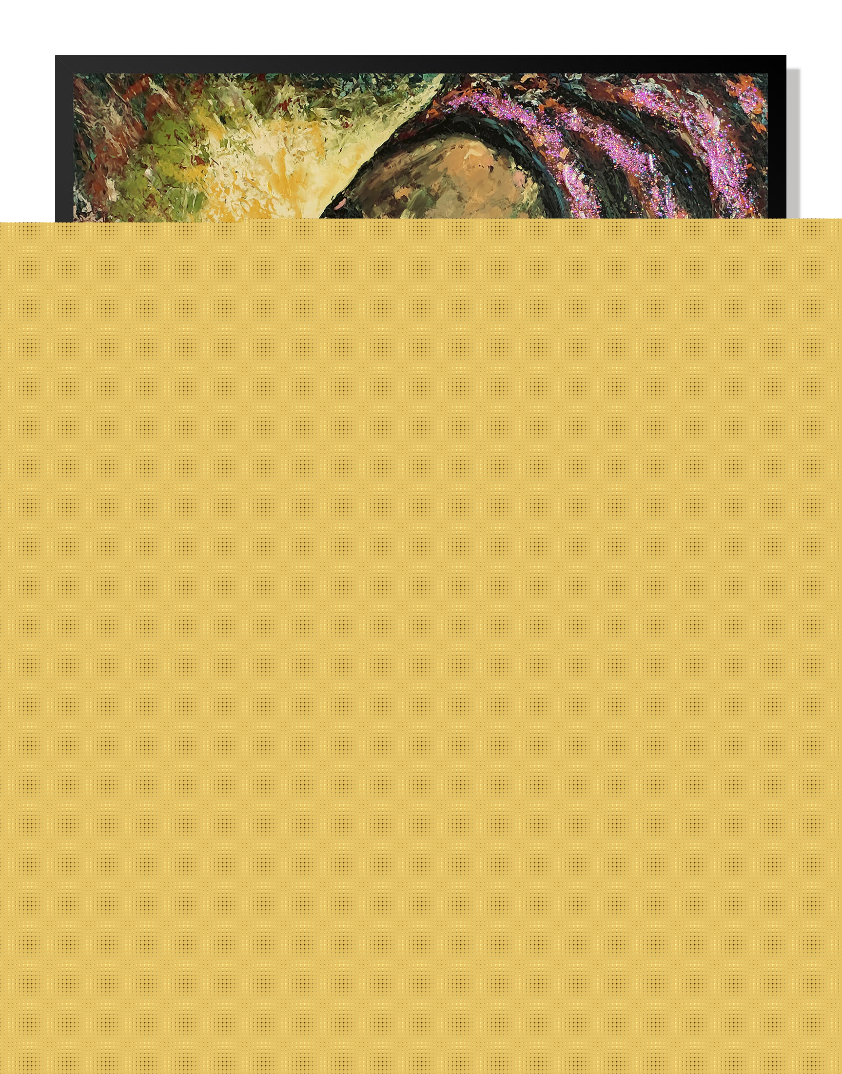 39" x 30" African Portrait Floater Frame Canvas Wall Art - Homeroots - Flyclothing LLC