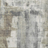 8' X 10' Beige Gray And Ivory Abstract Washable Area Rug With UV Protection - Homeroots - Flyclothing LLC