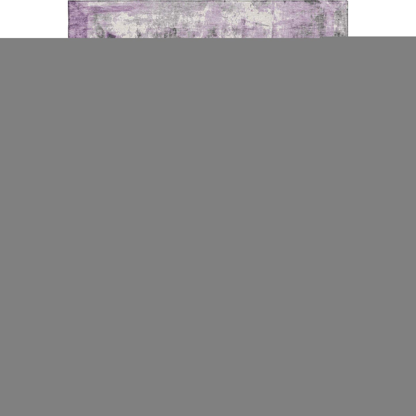 8' X 10' Purple Charcoal And Ivory Abstract Washable Area Rug With UV Protection - Homeroots - Flyclothing LLC