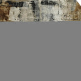 8' Taupe Charcoal And Brown Abstract Washable Round Rug With UV Protection - Homeroots - Flyclothing LLC