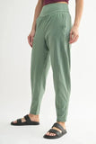 MONO B Flowbarrel High Waist Active Pants - Trendsi