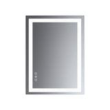 28" Lighted Frameless Bathroom Vanity Mirror - HomeRoots - Flyclothing LLC