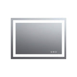 32" Lighted Frameless Bathroom Vanity Mirror - HomeRoots - Flyclothing LLC