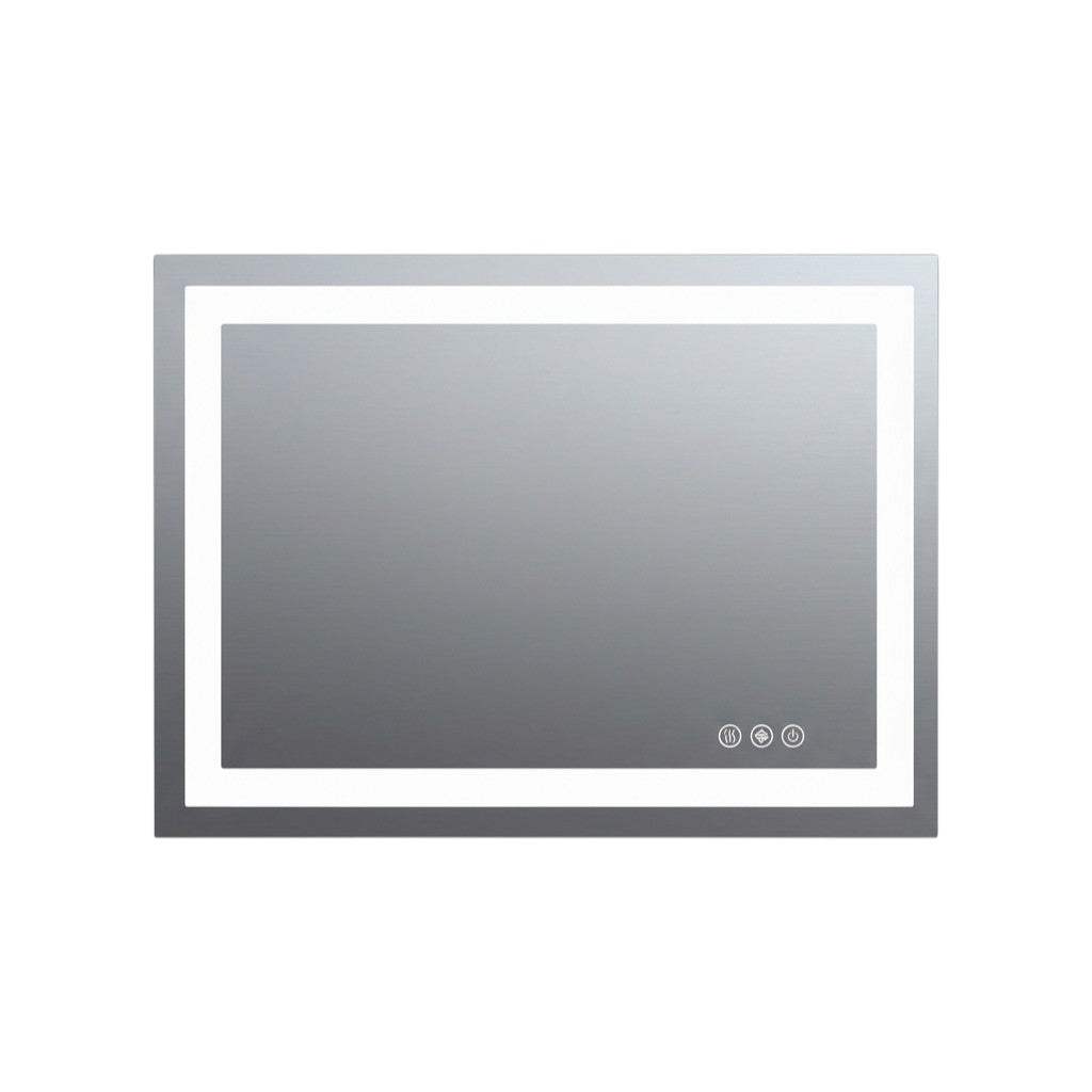 32" Lighted Frameless Bathroom Vanity Mirror - HomeRoots - Flyclothing LLC